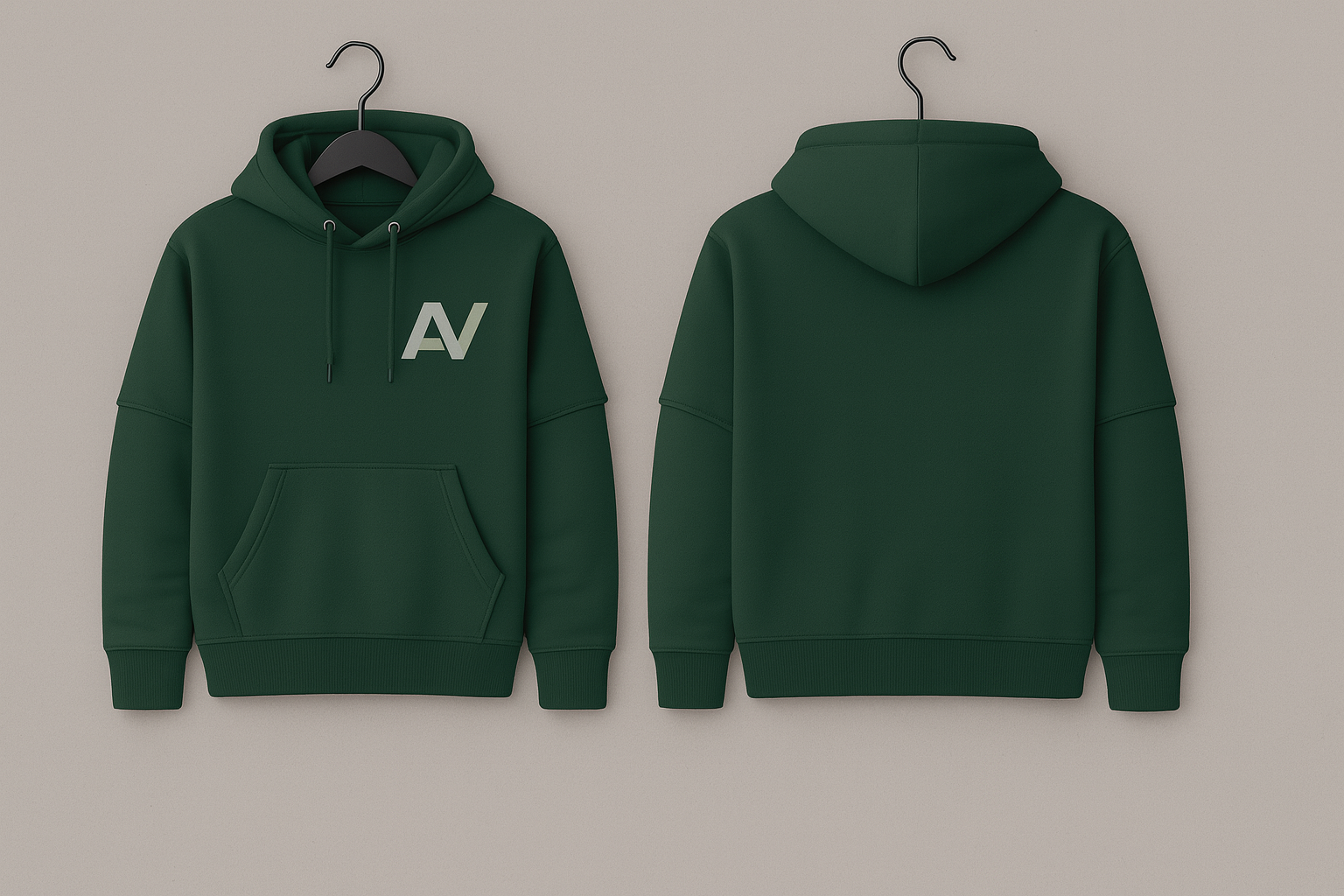 Dark Green Hoodie